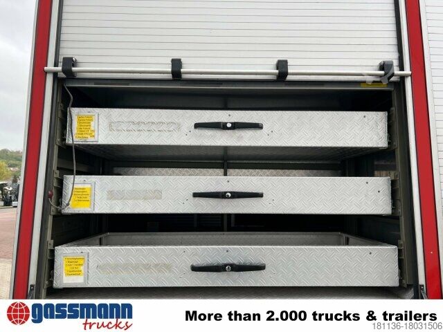 Feuerwehrfahrzeug Mercedes-Benz 1219 AF 4x4, Rüstwagen, Seilwinde, Stromaggregat