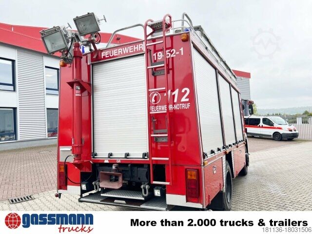 Feuerwehrfahrzeug Mercedes-Benz 1219 AF 4x4, Rüstwagen, Seilwinde, Stromaggregat