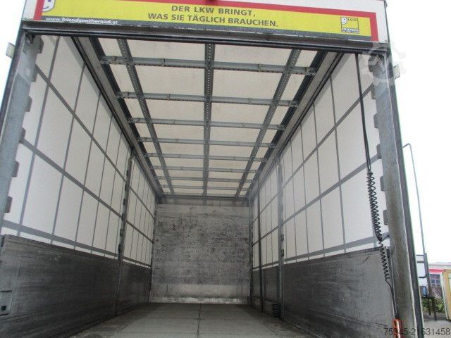 Flatbed truck with tarp MAN TGM 18.320, LBW, Luft-Luft, TÜV 04/2026