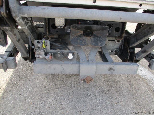 Flatbed truck with tarp MAN TGM 18.320, LBW, Luft-Luft, TÜV 04/2026