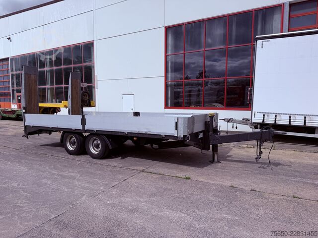 Low loader trailer  tt  Tandemtieflader