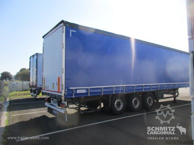 Open semitrailer with tarp Schmitz Cargobull Curtainsider Standard