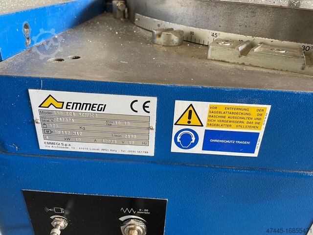 SINGLE HEAD CUTTING-OFF MACHINE Emmegi SCA 550
