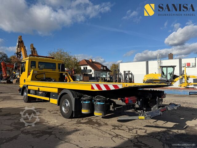 Abschleppwagen MAN TGL 12.220/Schiebeplateau/Hubbrille/Seil