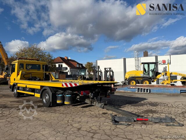 Abschleppwagen MAN TGL 12.220/Schiebeplateau/Hubbrille/Seil