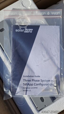 Solarwechselrichter, SolarEdge SE5K-RW0TEBEN Solar edge SE5K-RW0TEBEN4