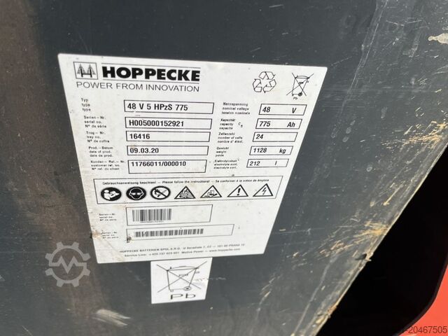 Schubmaststapler Linde R16HD-01