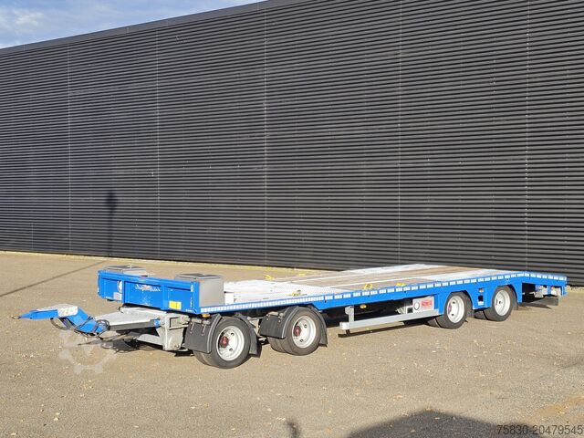 Low loader Noyens A4 KR 44 / 4 AXLE 32.000 KG / OPRIJ - MACHINE T...