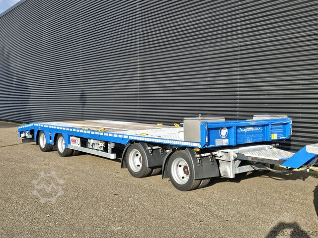 Low loader Noyens A4 KR 44 / 4 AXLE 32.000 KG / OPRIJ - MACHINE T...