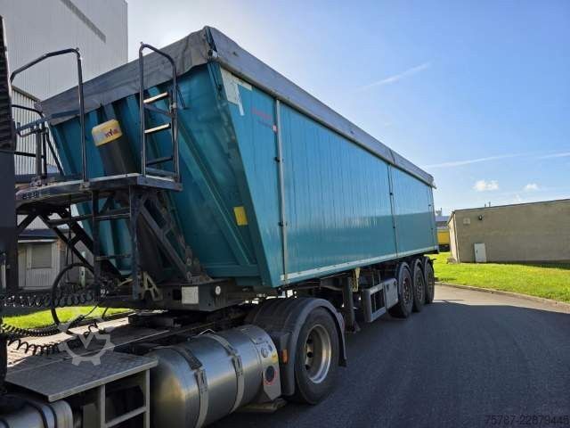 Kipper Auflieger REISCH 49 cbm Getreidekipper GNP, Lift, SAF Scheibe