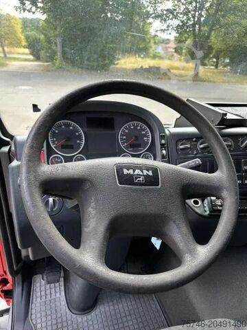 Plane MAN TGL 8.180 FBL Plane langes Haus Topsleeper Klima