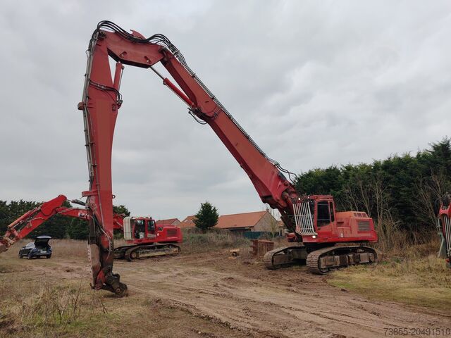Abbruchbagger Liebherr R 954 B with long demolition boom (28m), standard boom and bucket