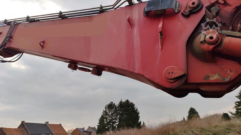 Abbruchbagger Liebherr R 954 B with long demolition boom (28m), standard boom and bucket
