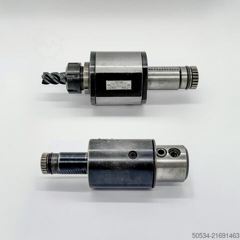 Werkzeugaufnahme / Werkzeughalter Traub-kompatibel VDI 40 Axial - Set (ER32 & Weldon 25)