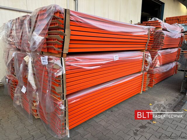 Heavy-duty shelf ca.14 lfm. Palettenregale H: 250cm Fachlast: 3000 kg , 45 Palettenplätze