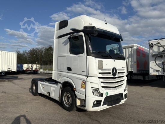 Standard tractor unit MERCEDES-BENZ ACTROS 1851 GIGA SPACE, STREAM MIRROW CAM, HYDRAULIK