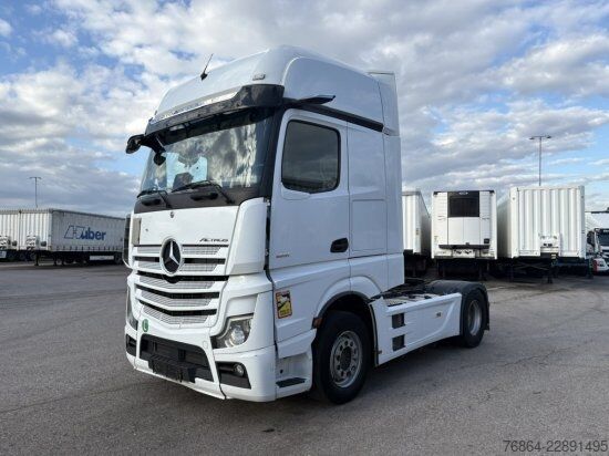 Standard tractor unit MERCEDES-BENZ ACTROS 1851 GIGA SPACE, STREAM MIRROW CAM, HYDRAULIK