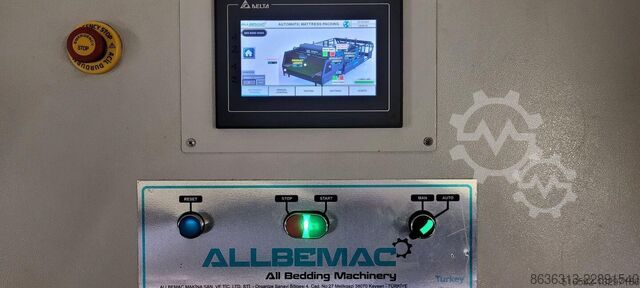 Automatic mattress packing machine Allbemac 