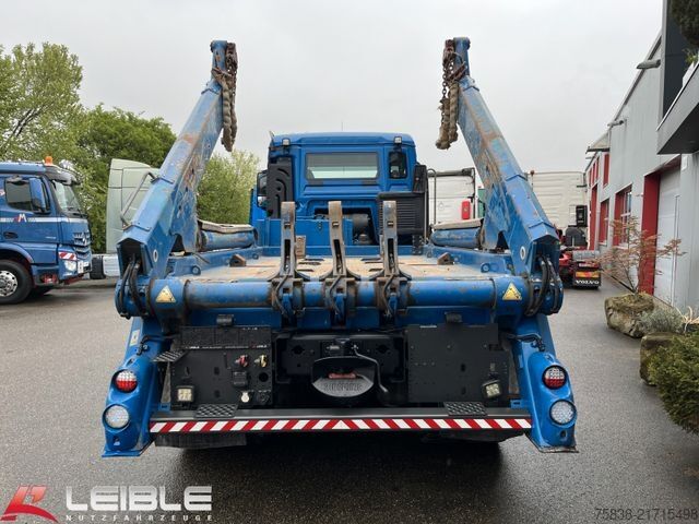 Skip truck MAN TGS 26.420 6x2/4BL*Meiller AK16Teleskop*143 TKM*