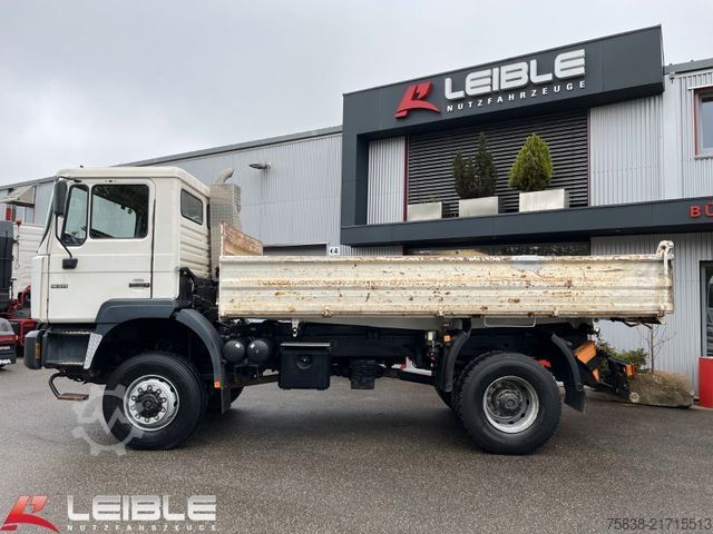 Three-sided tipper truck MAN F2000*19-314 FAK*4x4*Meiller*AP-Achsen*176tkm*