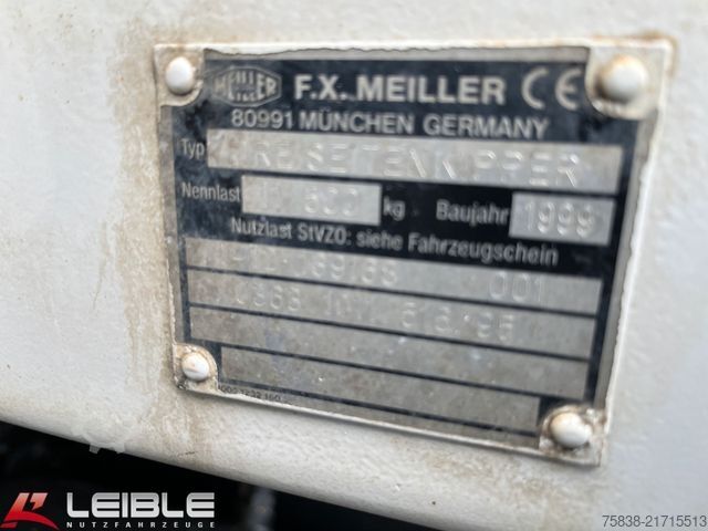 Three-sided tipper truck MAN F2000*19-314 FAK*4x4*Meiller*AP-Achsen*176tkm*