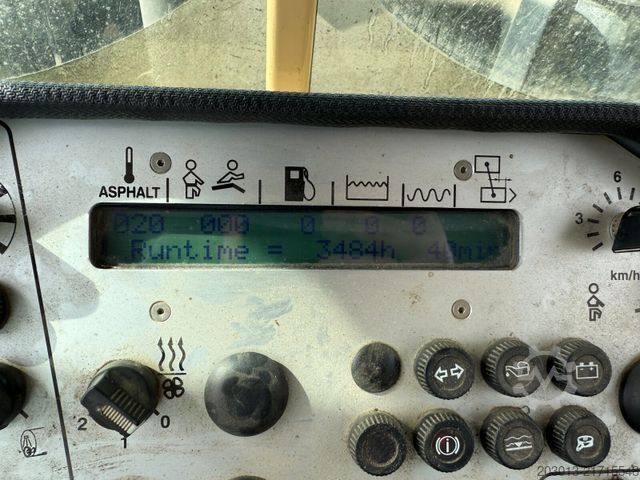 Single drum roller HAMM DV 08 Super Walze 12 Ton *Vibrator *Streuer