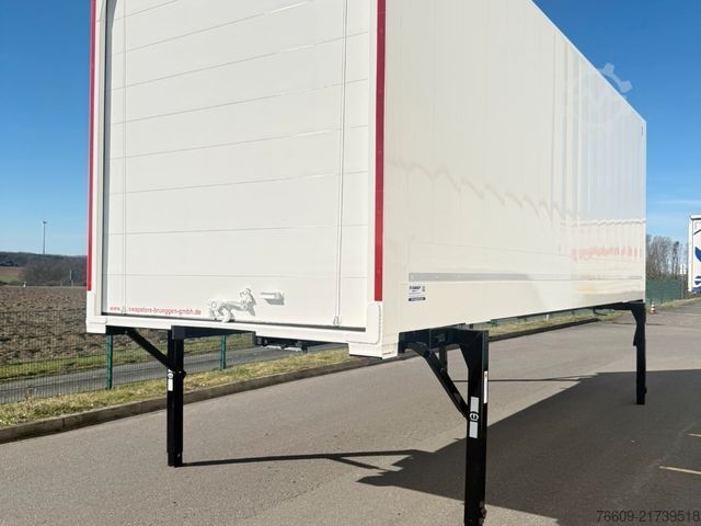 Swap body trailer KRONE Durchladeeinheit 2 x Rolltor