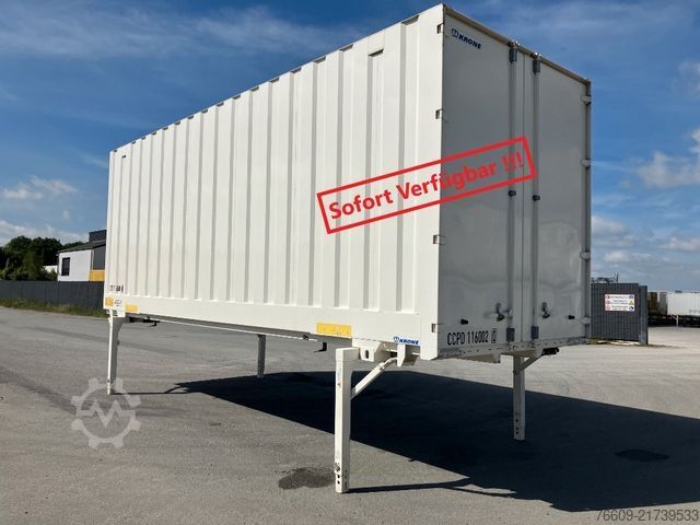 Swap body trailer KRONE Wechselbrücke Koffer