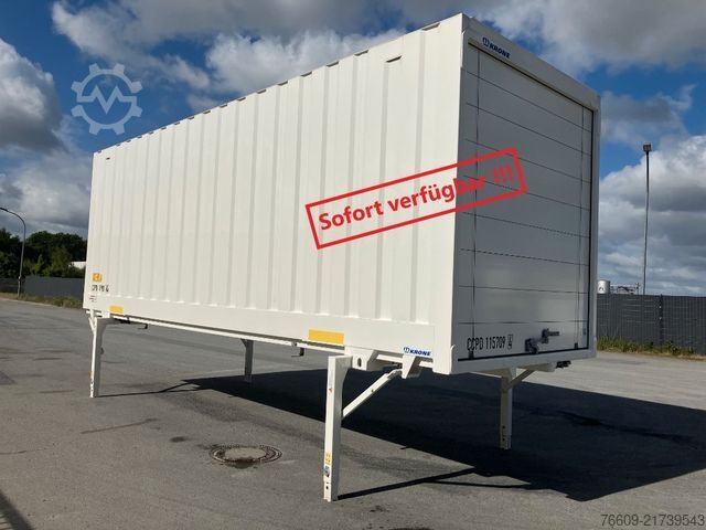 Swap body trailer KRONE Wechselbrücke Koffer