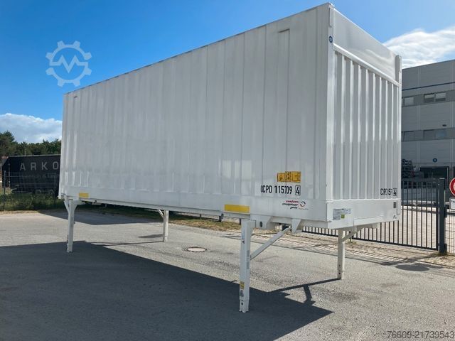 Swap body trailer KRONE Wechselbrücke Koffer