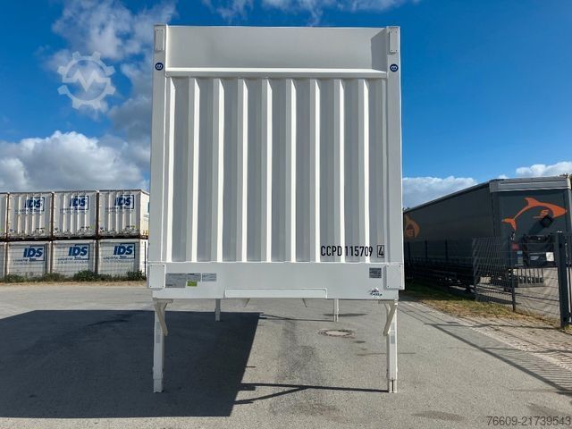 Swap body trailer KRONE Wechselbrücke Koffer