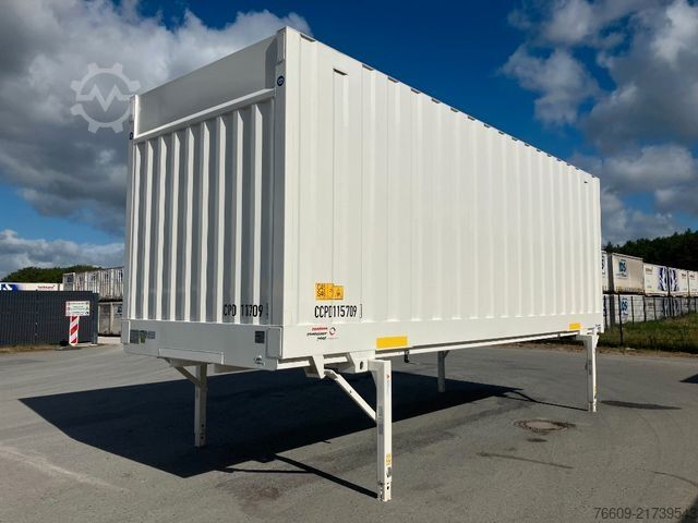 Swap body trailer KRONE Wechselbrücke Koffer