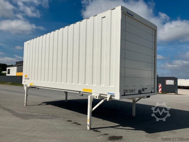 Swap body trailer KRONE Wechselbrücke Koffer