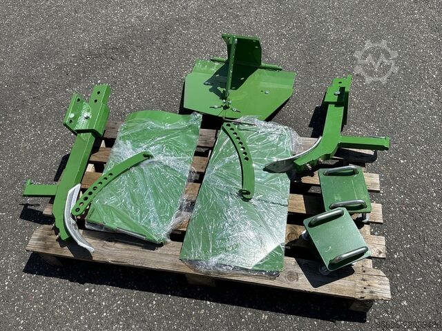 Guiding plates for ridges(attachment for foil layer)  