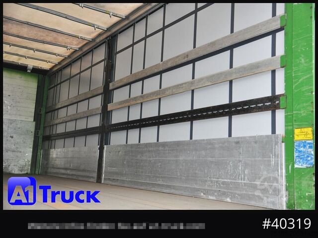 Swap body with flatbed & tarp KOEGEL 7.45 BDF Wechselbrücke, neue Plane, Bordwand