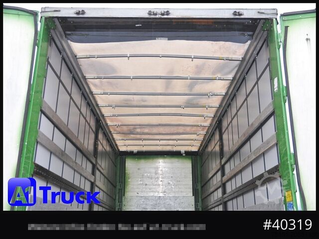 Swap body with flatbed & tarp KOEGEL 7.45 BDF Wechselbrücke, neue Plane, Bordwand