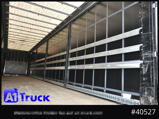 Auflieger mit Pritsche & Plane KRONE SD, Tautliner, neue Plane, 202.590km, 1 Vorbesitzer