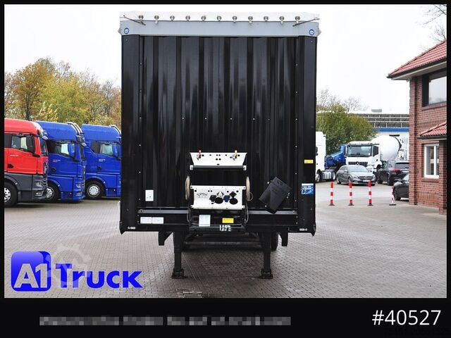 Auflieger mit Pritsche & Plane KRONE SD, Tautliner, neue Plane, 202.590km, 1 Vorbesitzer