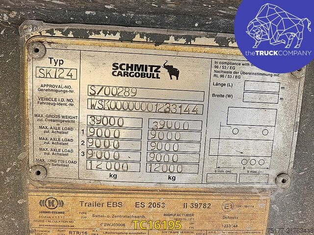 Tipper Schmitz Cargobull 