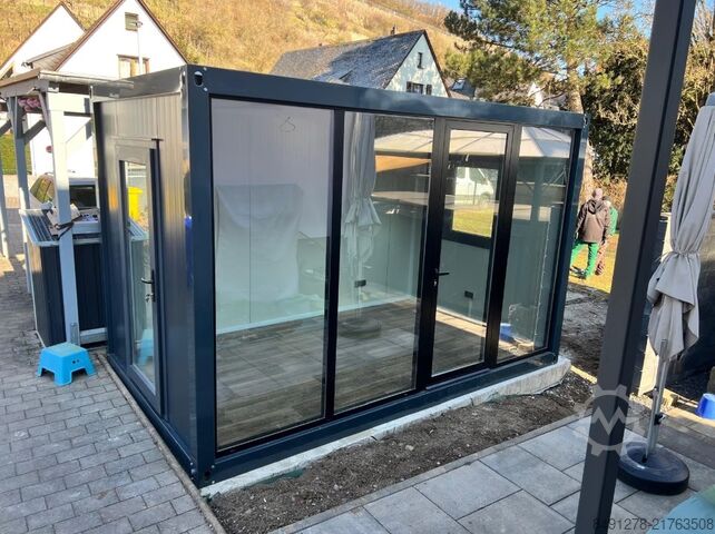 Office container Villex Villex Mini Glas Cube Nero 1.0