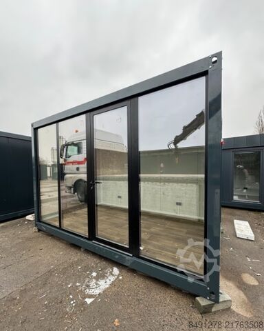 Office container Villex Villex Mini Glas Cube Nero 1.0