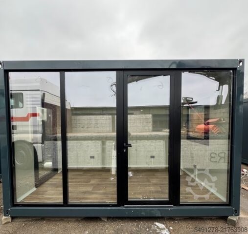 Office container Villex Villex Mini Glas Cube Nero 1.0