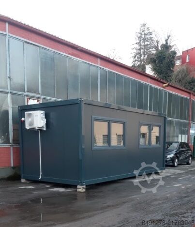 Office container Villex Villex Big Cube Short Doppio Fenster 1.0