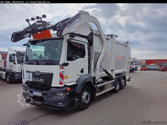 Müllwagen MAN TGS (TG3) 26.330 6x2-4 BL CH HS FL Millennium 37