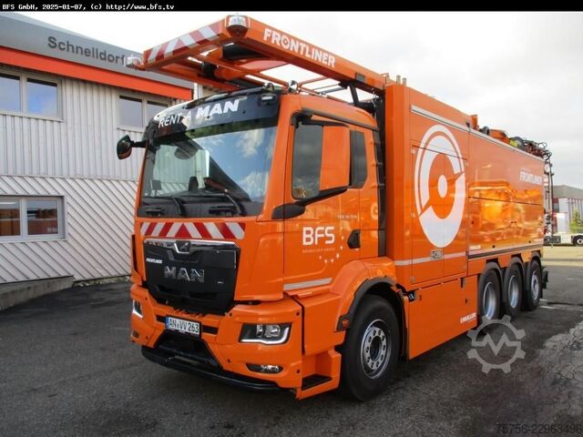 Saugwagen MAN TGS (TG3) 35.520 8x4-4 BL CH  MÜLLER Canalmaster