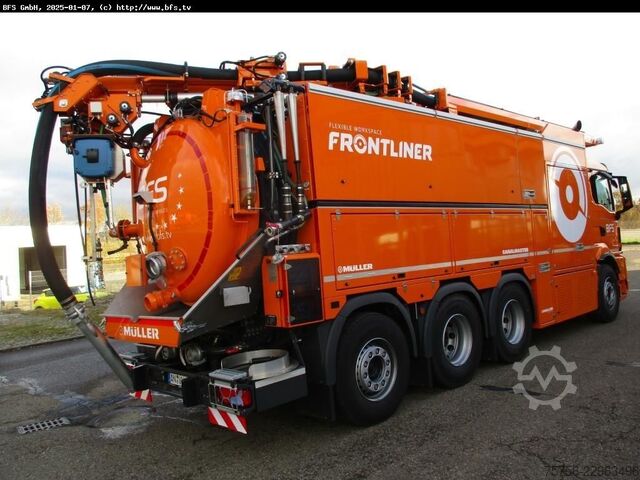 Saugwagen MAN TGS (TG3) 35.520 8x4-4 BL CH  MÜLLER Canalmaster