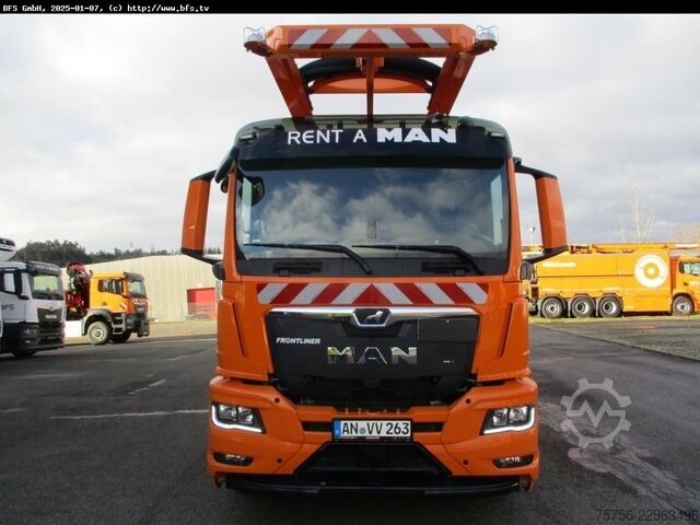 Saugwagen MAN TGS (TG3) 35.520 8x4-4 BL CH  MÜLLER Canalmaster