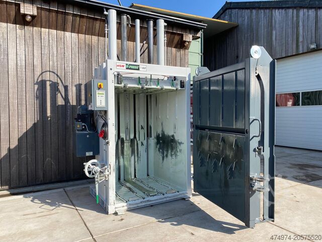 Baler, waste compactor, press, recycling HSM V-Press 1160 Plus - zeer nette staat