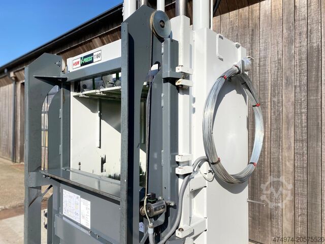 Baler, waste compactor, press, recycling HSM V-Press 1160 Plus - zeer nette staat