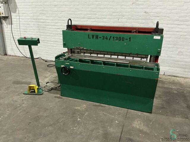 Press brakes Dofém LVH-34, 1300x3mm Press+Shear-combi 1990  